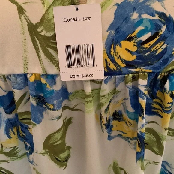 Floral & Ivy Top - Picture 4 of 7